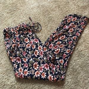 American Eagle Floral Pants